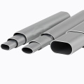 Tubo de alumínio personalizado tubo oval de extrusão de alumínio